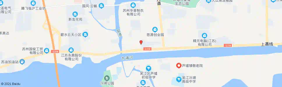 苏州芦墟大桥北_公交站地图_苏州公交_妙搜公交查询2025