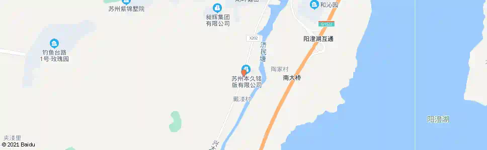 苏州白渡村_公交站地图_苏州公交_妙搜公交查询2025