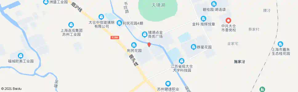 苏州利民花园_公交站地图_苏州公交_妙搜公交查询2025