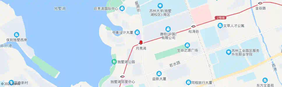 苏州月亮湾小区_公交站地图_苏州公交_妙搜公交查询2025