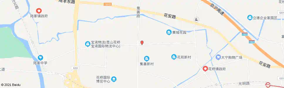 苏州西环路花集路_公交站地图_苏州公交_妙搜公交查询2025