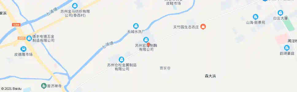 苏州梅莲桥西(招呼站)_公交站地图_苏州公交_妙搜公交查询2025