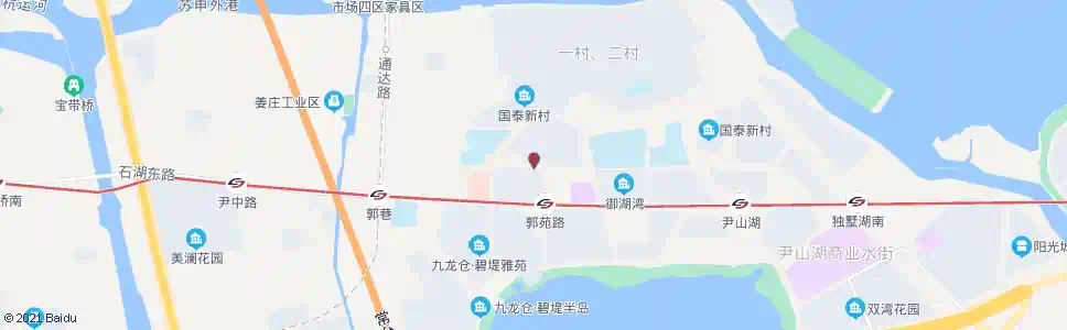 苏州国泰三村南门_公交站地图_苏州公交_妙搜公交查询2025