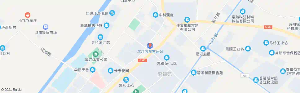苏州滨江客运站_公交站地图_苏州公交_妙搜公交查询2025