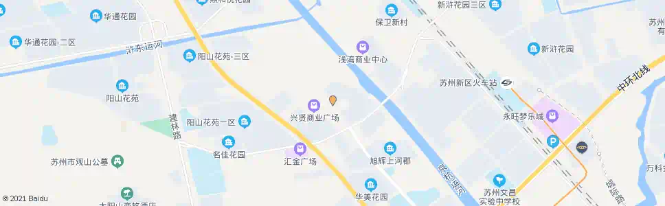 苏州明光路兴贤路北_公交站地图_苏州公交_妙搜公交查询2025