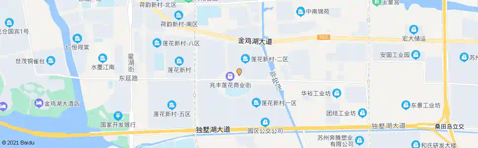 苏州莲花新村二区_公交站地图_苏州公交_妙搜公交查询2025