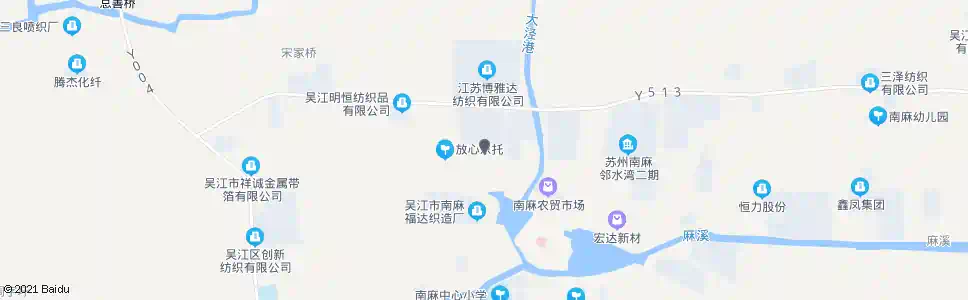 苏州寺西洋村_公交站地图_苏州公交_妙搜公交查询2025