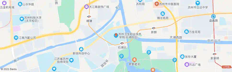 苏州苏州卫生学校_公交站地图_苏州公交_妙搜公交查询2025