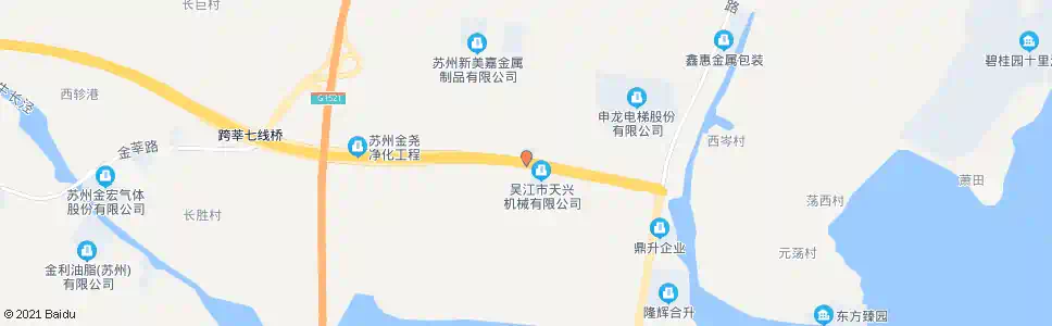 苏州天王星制衣_公交站地图_苏州公交_妙搜公交查询2025