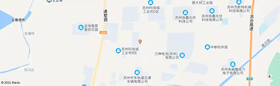 苏州金沙江路昆仑山路北_公交站地图_苏州公交_妙搜公交查询2025