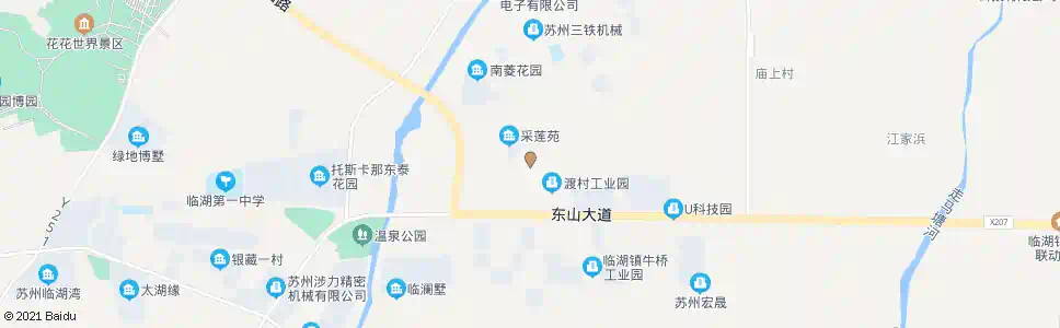 苏州采莲苑_公交站地图_苏州公交_妙搜公交查询2025