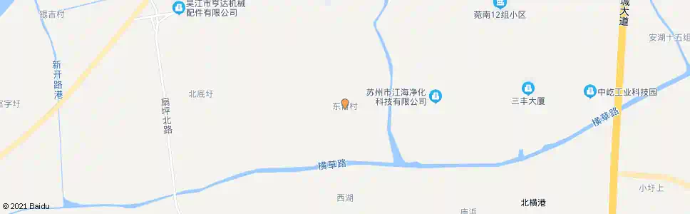 苏州东青村_公交站地图_苏州公交_妙搜公交查询2025