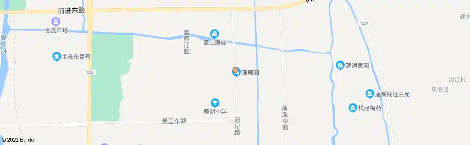 苏州蓬曦园菜场_公交站地图_苏州公交_妙搜公交查询2025
