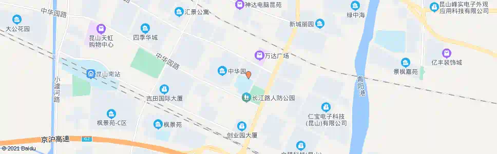 苏州祁连山路站_公交站地图_苏州公交_妙搜公交查询2025
