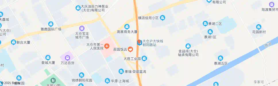 苏州朝阳路车站_公交站地图_苏州公交_妙搜公交查询2025