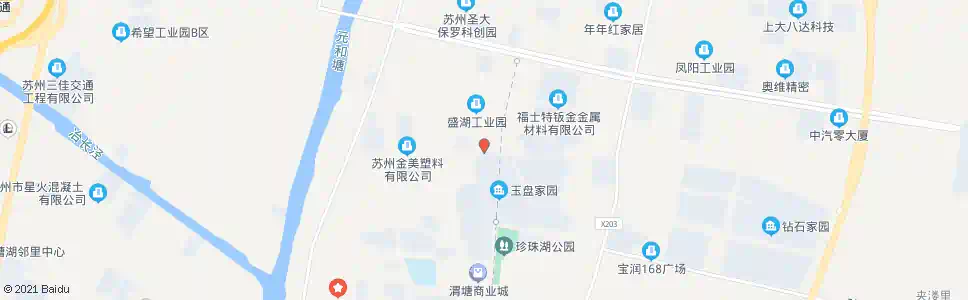 苏州新燕大道(渭北村)_公交站地图_苏州公交_妙搜公交查询2025