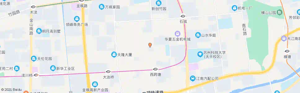 苏州枫江路枫瑞路西_公交站地图_苏州公交_妙搜公交查询2025