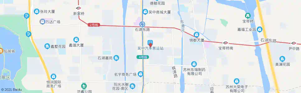 苏州吴中汽车站南_公交站地图_苏州公交_妙搜公交查询2025