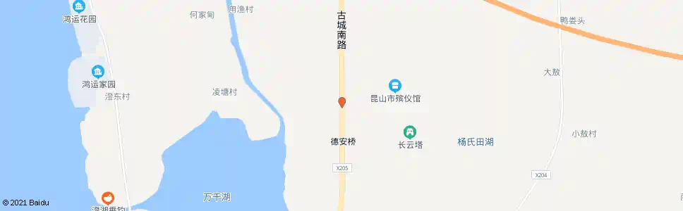 苏州古城路德安路_公交站地图_苏州公交_妙搜公交查询2025