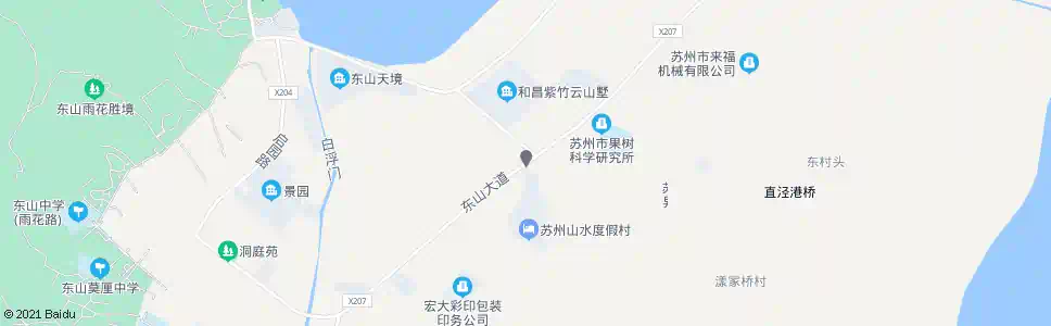 苏州山水度假村_公交站地图_苏州公交_妙搜公交查询2025
