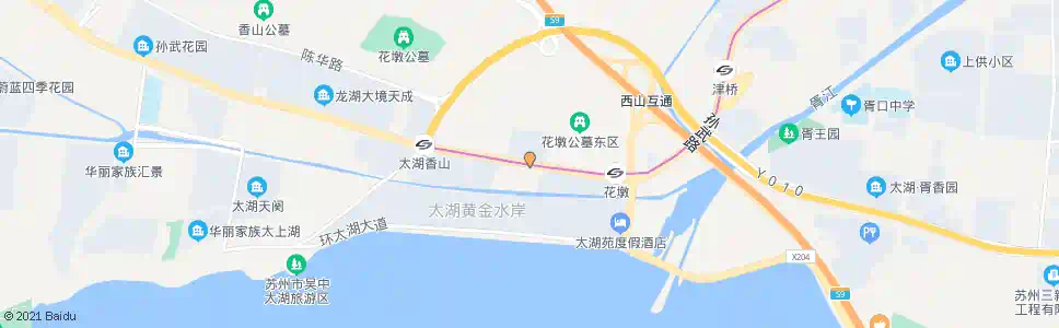 苏州还带寺_公交站地图_苏州公交_妙搜公交查询2025