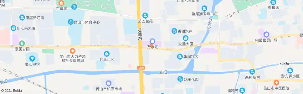 苏州华润中心_公交站地图_苏州公交_妙搜公交查询2025
