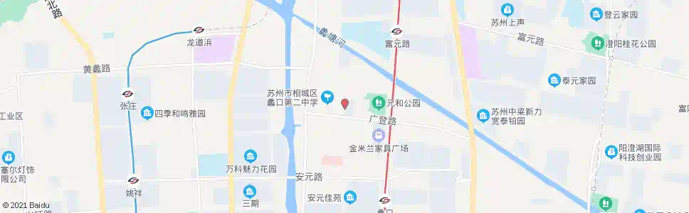 苏州蠡苑路南_公交站地图_苏州公交_妙搜公交查询2025