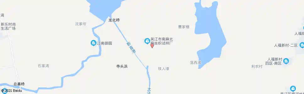 苏州龙北村_公交站地图_苏州公交_妙搜公交查询2025