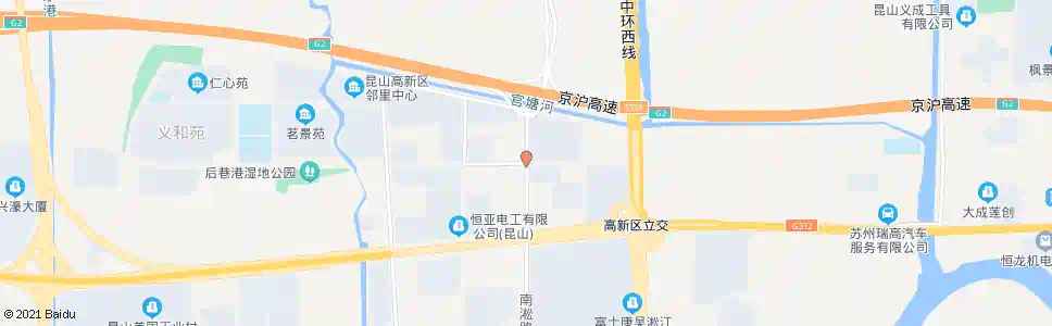 苏州美丰路南淞路_公交站地图_苏州公交_妙搜公交查询2025