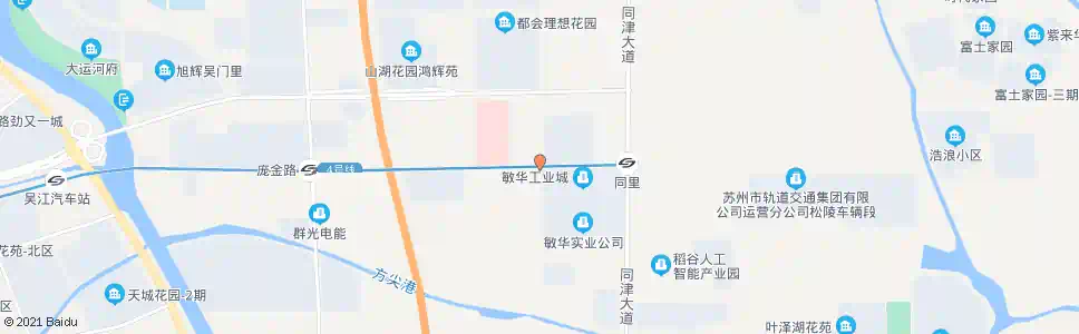 苏州兴东路甘泉路口_公交站地图_苏州公交_妙搜公交查询2025