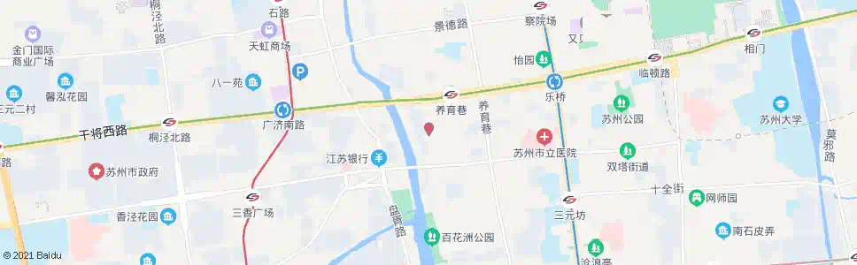 苏州学士街南_公交站地图_苏州公交_妙搜公交查询2025