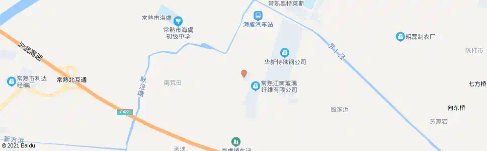 苏州海虞停车场_公交站地图_苏州公交_妙搜公交查询2025