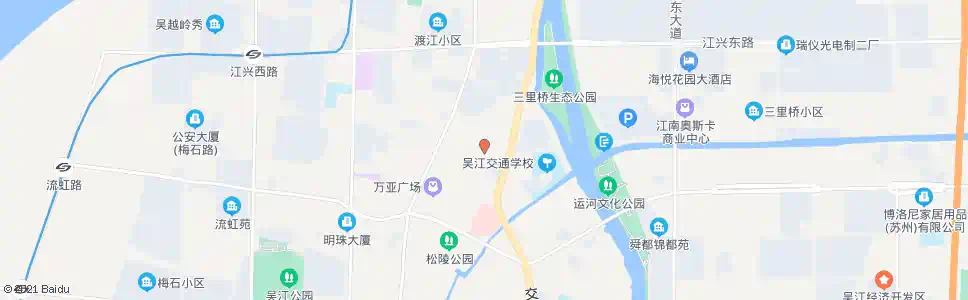 苏州华龙路_公交站地图_苏州公交_妙搜公交查询2025