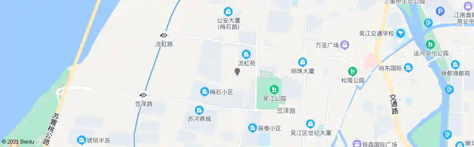 苏州常青园_公交站地图_苏州公交_妙搜公交查询2025