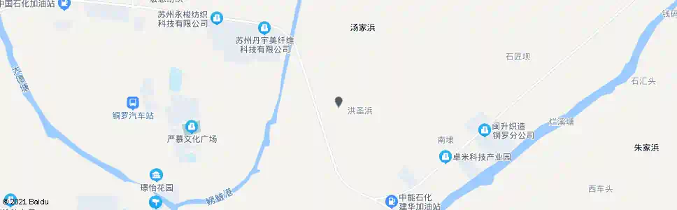 苏州洪圣浜_公交站地图_苏州公交_妙搜公交查询2025