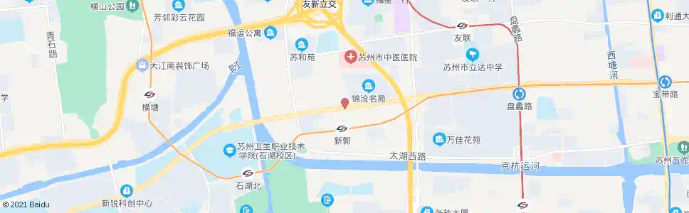 苏州前范村(中医院南)_公交站地图_苏州公交_妙搜公交查询2025
