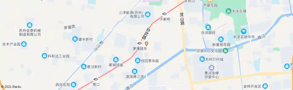 苏州胥江工业园_公交站地图_苏州公交_妙搜公交查询2025