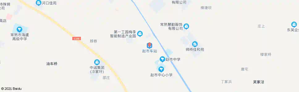 苏州赵市车站_公交站地图_苏州公交_妙搜公交查询2025