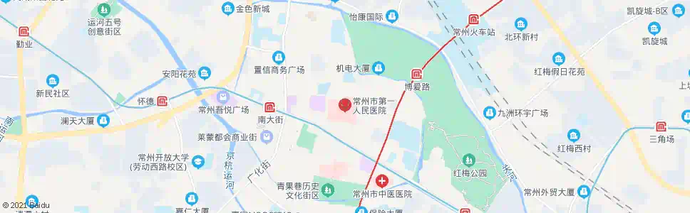 苏州市一医院常胜路_公交站地图_苏州公交_妙搜公交查询2025