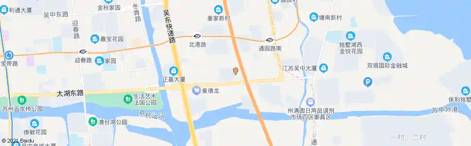 苏州东方大道首末站_公交站地图_苏州公交_妙搜公交查询2025