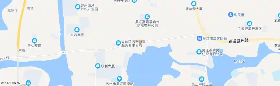 苏州南宵村_公交站地图_苏州公交_妙搜公交查询2025