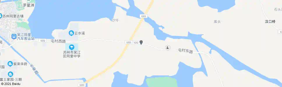苏州方港_公交站地图_苏州公交_妙搜公交查询2025