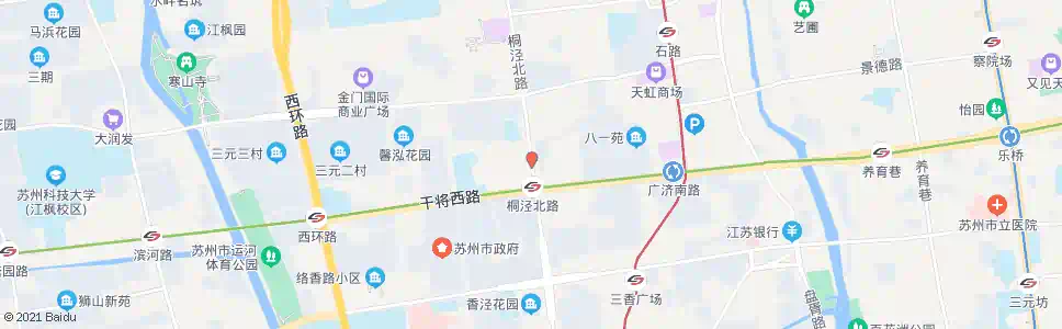 苏州虹桥路_公交站地图_苏州公交_妙搜公交查询2025