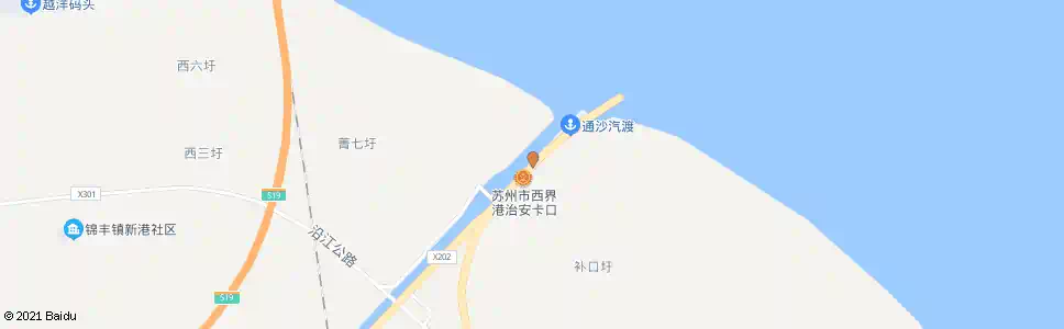 苏州通沙汽渡_公交站地图_苏州公交_妙搜公交查询2025