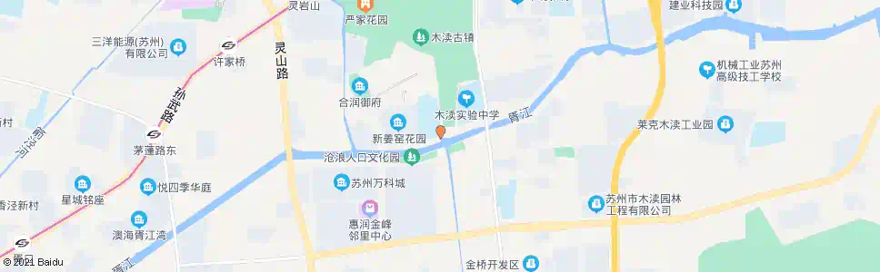 苏州南亭桥_公交站地图_苏州公交_妙搜公交查询2025