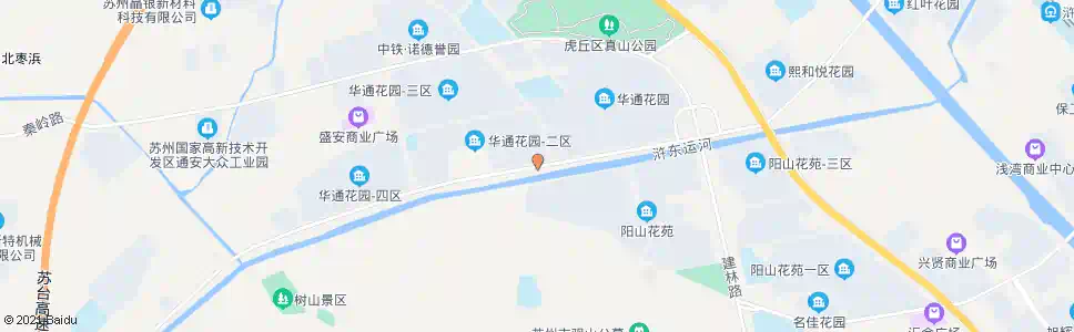 苏州通浒路东唐路西_公交站地图_苏州公交_妙搜公交查询2025