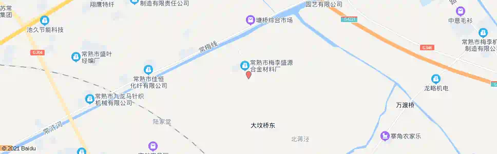 苏州蒋泾村_公交站地图_苏州公交_妙搜公交查询2025