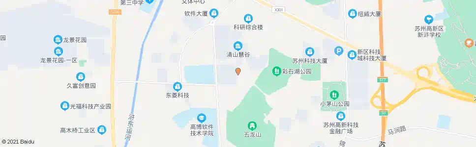 苏州济慈路科灵路北_公交站地图_苏州公交_妙搜公交查询2025