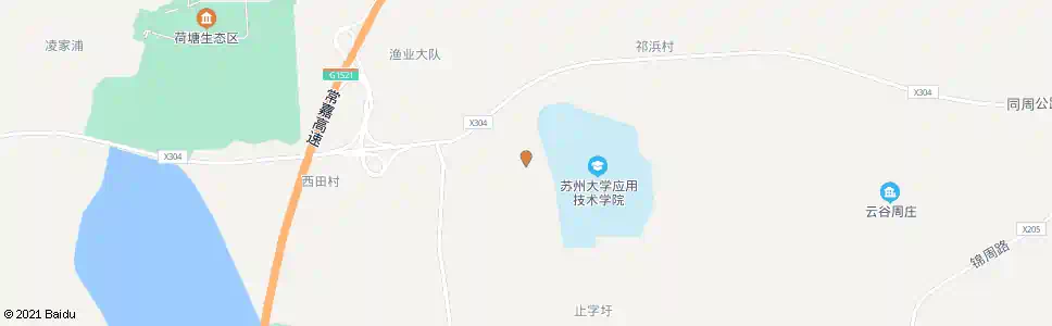 苏州周庄中学_公交站地图_苏州公交_妙搜公交查询2025