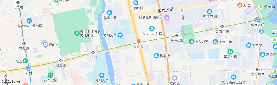 苏州东环路站_公交站地图_苏州公交_妙搜公交查询2025